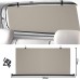 VOILA Car Rear Window Roller Curtain Sunshade 90 cm Black for Universal Car